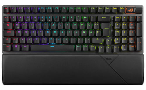 ASUS ROG Strix Scope II 96 Wireless tastiera Gaming USB + RF Wireless + Bluetooth QWERTY Italiano Nero