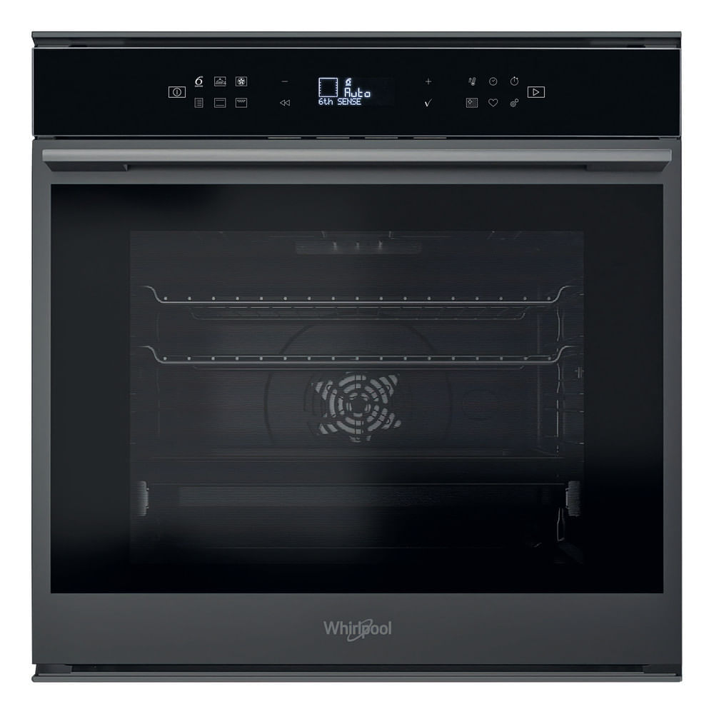 Whirlpool W7 OM4 4S1 P BSS 73 L A+ Nero, Acciaio inossidabile Whirlpool Forno da incasso - W7 OM4 4S1 P BSS