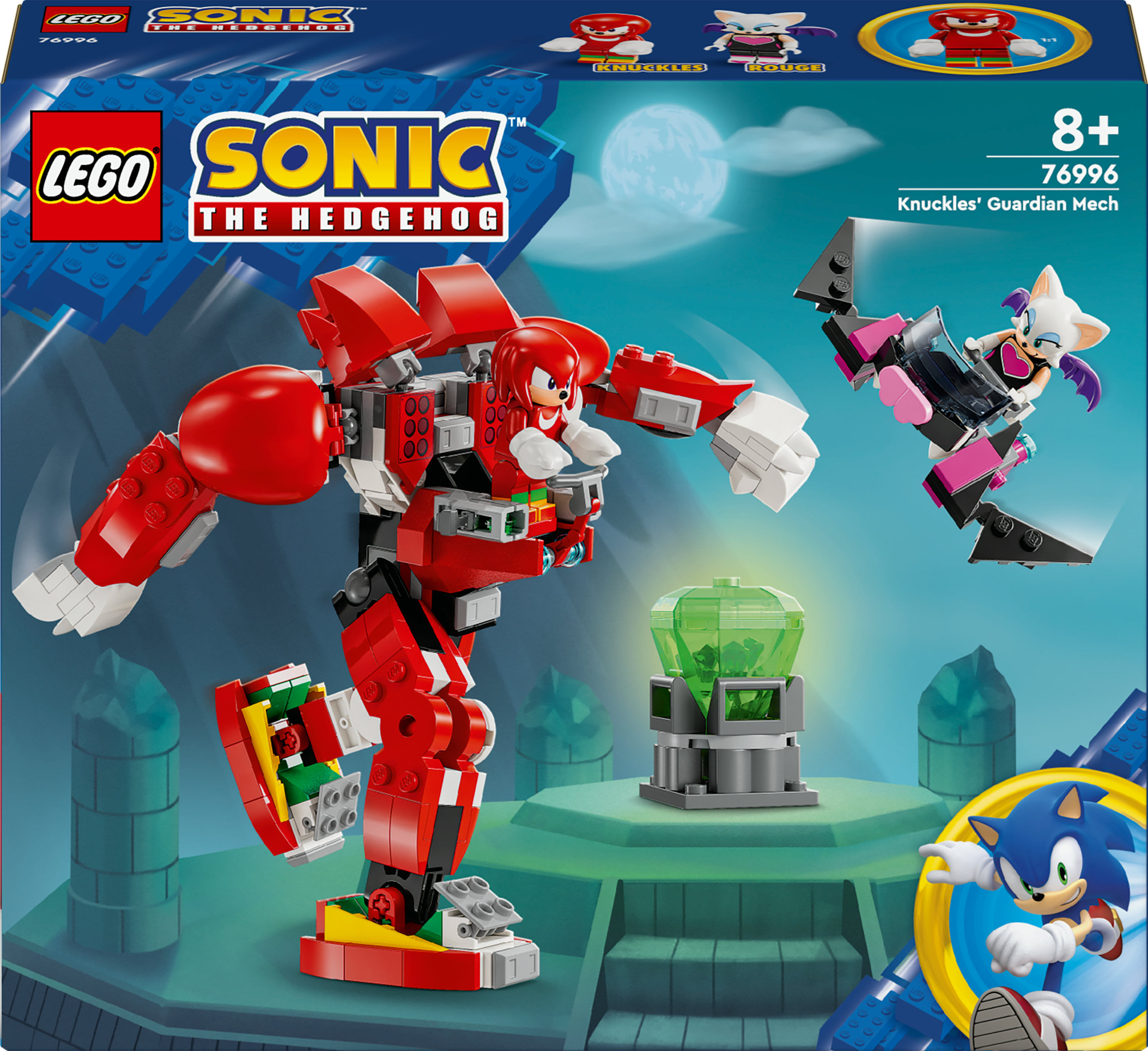LEGO Sonic the Hedgehog 76996 Il Mech Guardiano di Knuckles LEGO Il mech guardiano di Knuckles