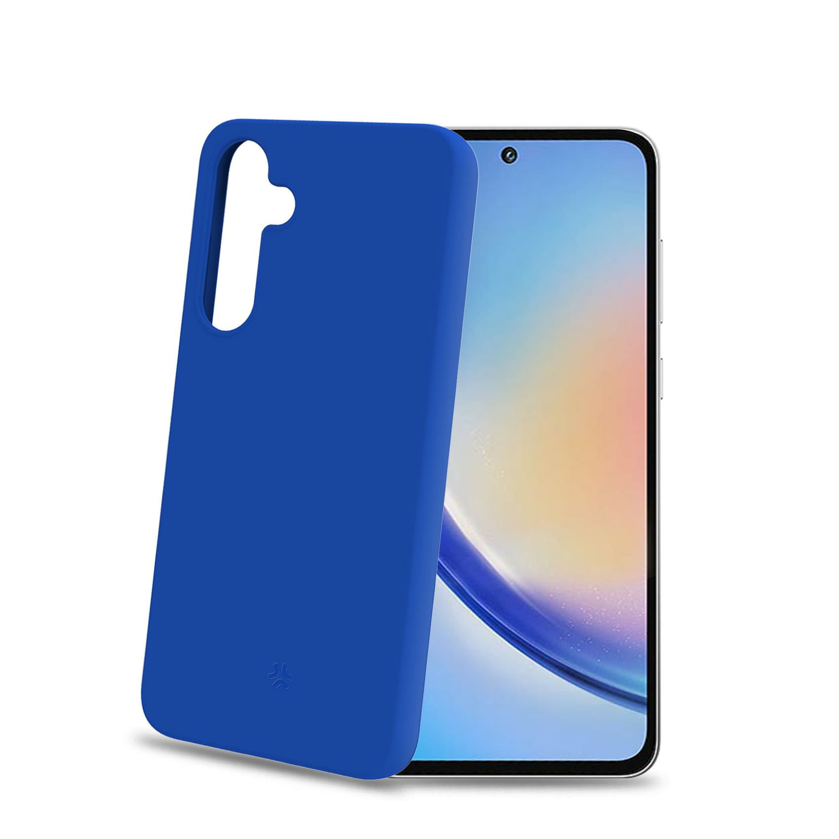 Celly Cromo Cover per Samsung Galaxy A55 5G Blue Celly CROMO - Samsung Galaxy A55 5G