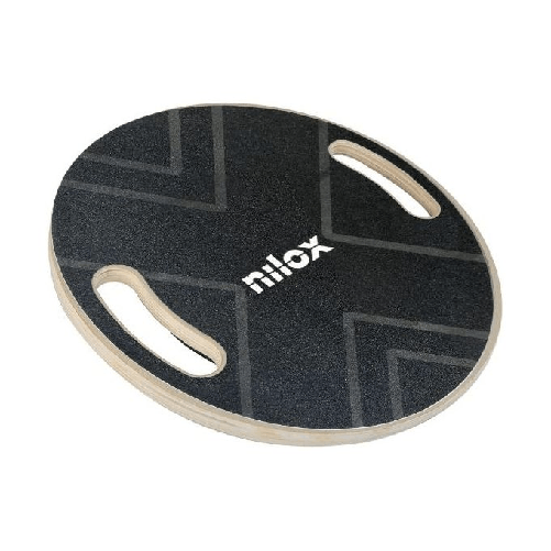 Nilox Balance Board Tavoletta Propriocettiva in Legno Indurito