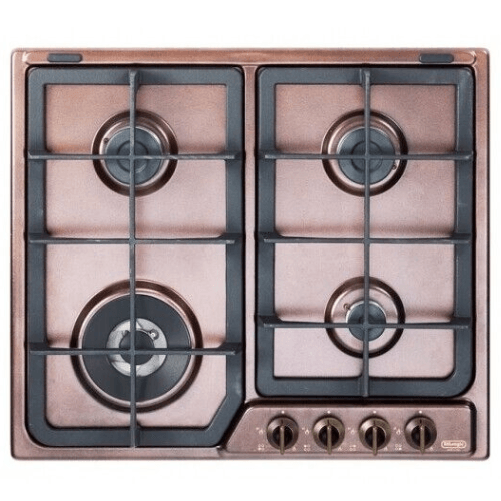 De'Longhi De’Longhi ROF 46 PRO piano cottura Rame Da incasso 60 cm Gas 4 Fornello(i) De’Longhi ROF 46 PRO piano cottura Rame Da incasso 60 cm Gas 4 Fo