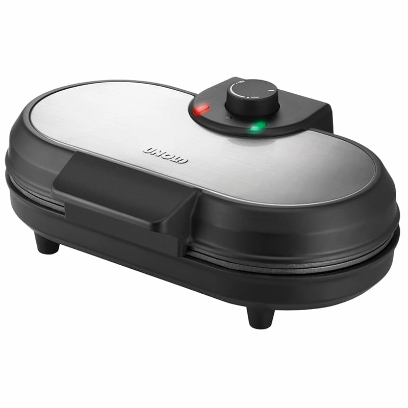 Unold 48165 crepiera 2 crepe 1000 W Nero, Acciaio inox