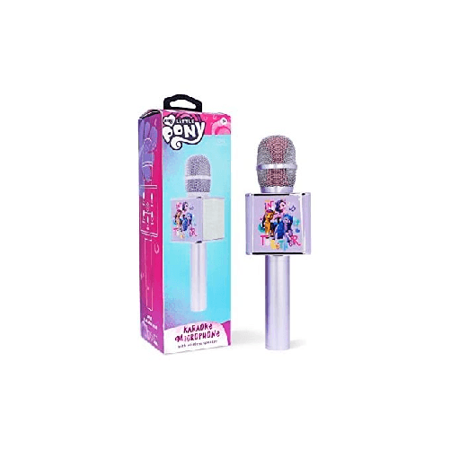 Microfono karaoke my little pony mp0951 multicolore ricaricabile con altoparlante otl