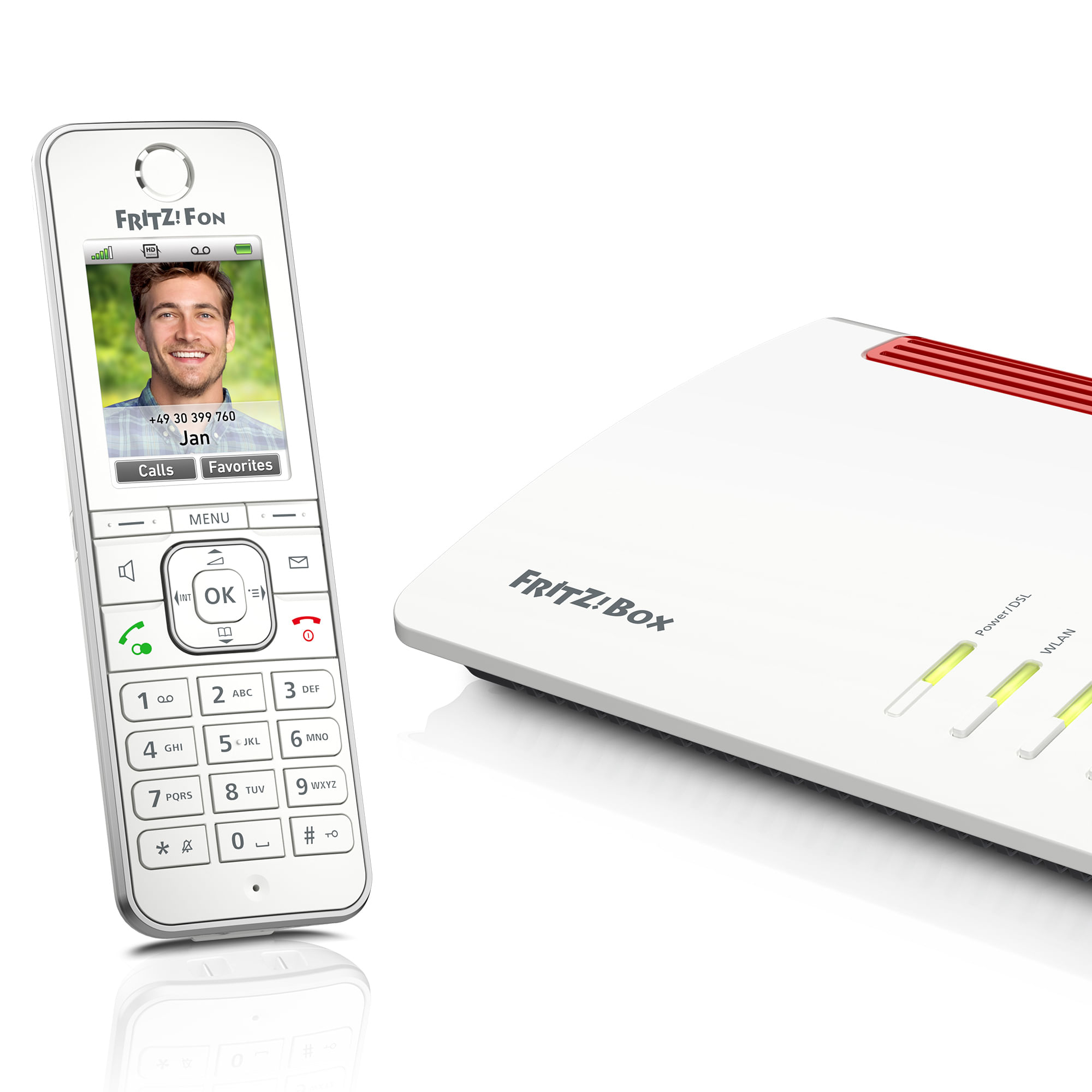 Avm Fritz FRITZ!Fon C6 International Telefono DECT Identificatore di chiamata Bianco