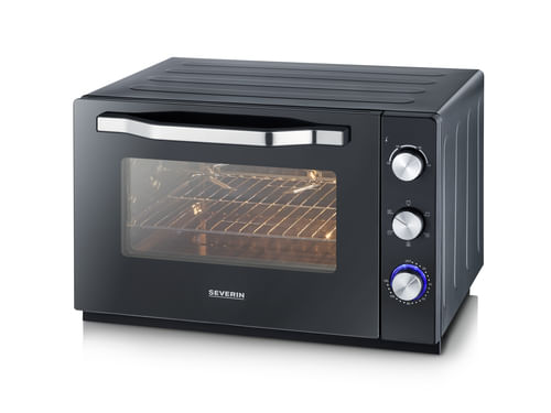 Severin TO 2073 XXL fornetto con tostapane 60 L 2200 W Nero Grill