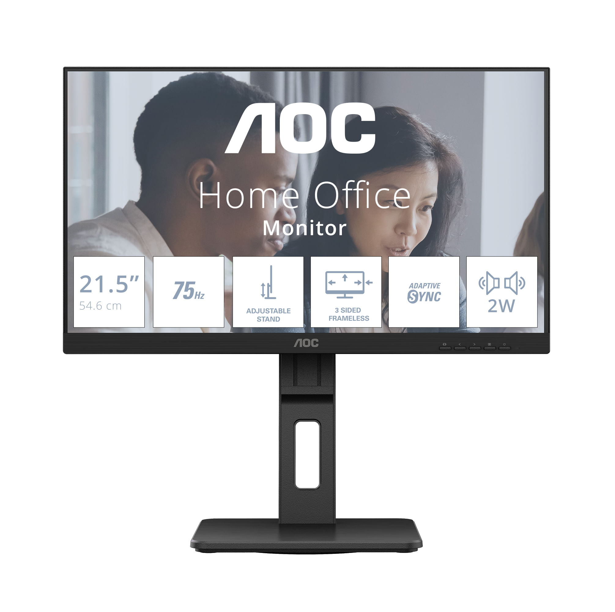 AOC E2 22E2UMF Monitor PC 54,6 cm (21.5") 1920 x 1080 Pixel Full HD LED Nero AOC E2 22E2UMF LED display 54,6 cm (21.5") 1920 x 1080 Pixel Full HD Nero