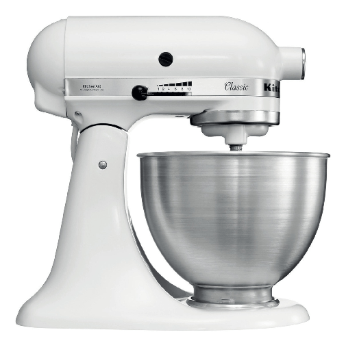 Kitchenaid robot da cucina classic 5k45ssewh bianco 4,3l 10 velocità