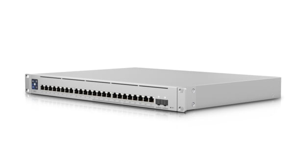 Ubiquiti UniFi USW-ENTERPRISE-24-POE-EU switch di rete Gestito 2.5G Ethernet (100/1000/2500) Supporto Power over Ethernet (PoE) Bianco