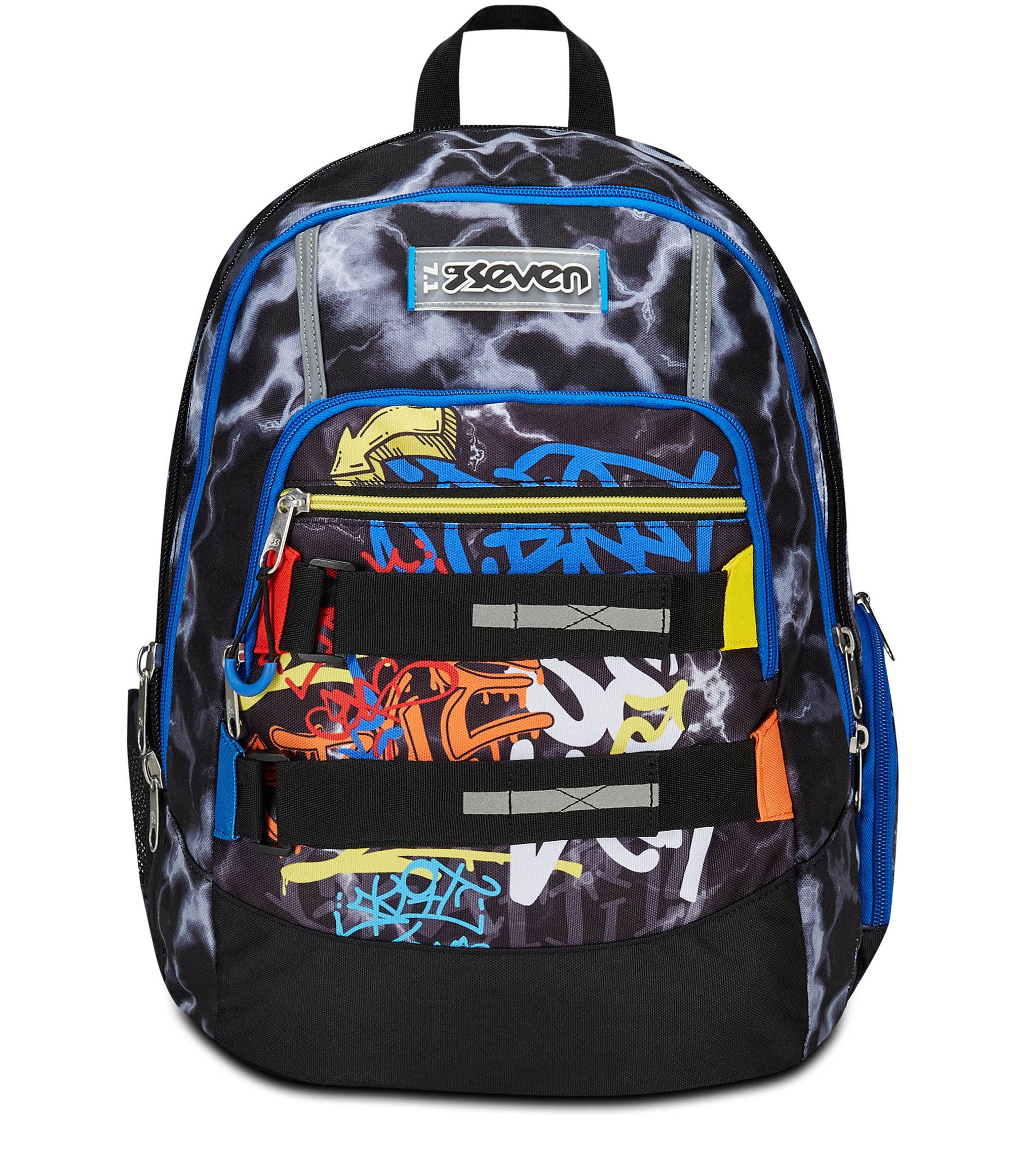 Seven 200102409-899 zaino Zaino scolastico Multicolore Poliestere