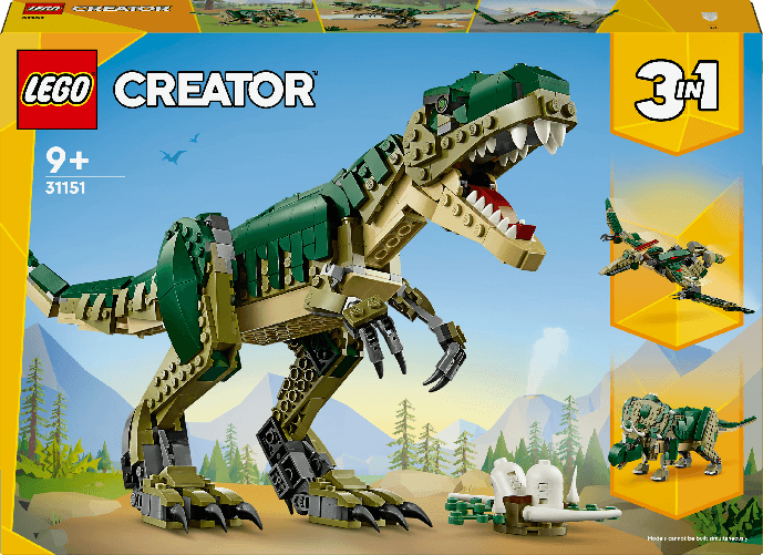 LEGO Creator 3 in 1 T LEGO T. rex