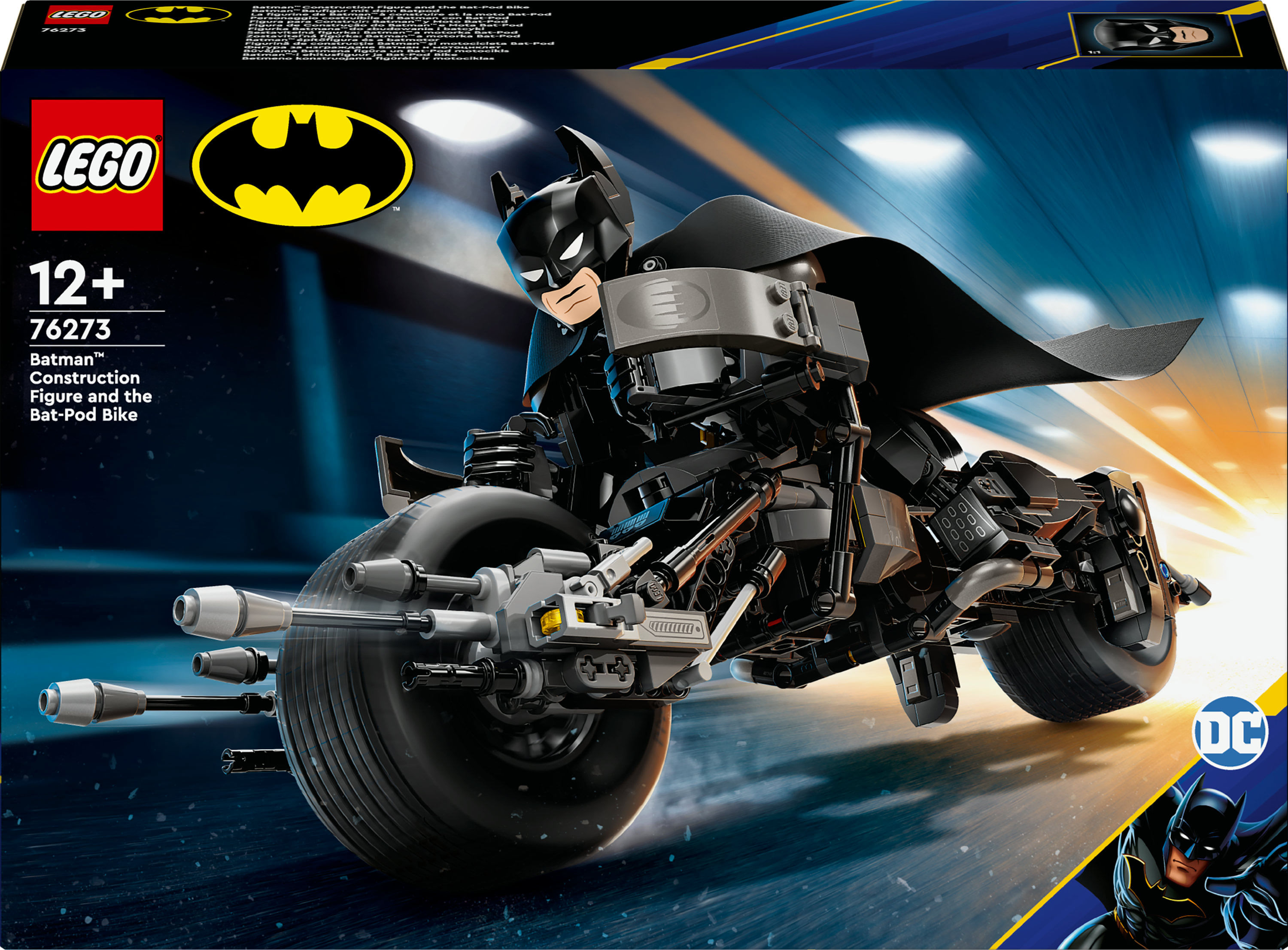 LEGO Personaggio costruibile di Batman con Bat-Pod