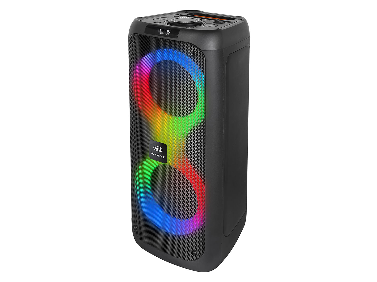 Trevi XFest XF 480 KB Altoparlante Amplificato Portatile 35W Cassa Wireless Portatile con Microfono Dinamico con Cavo Trevi XFEST ALTOPARLANTE 35W WIR