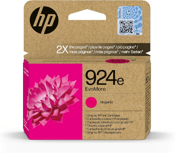 HP Cartuccia di inchiostro magenta originale 924e EvoMore