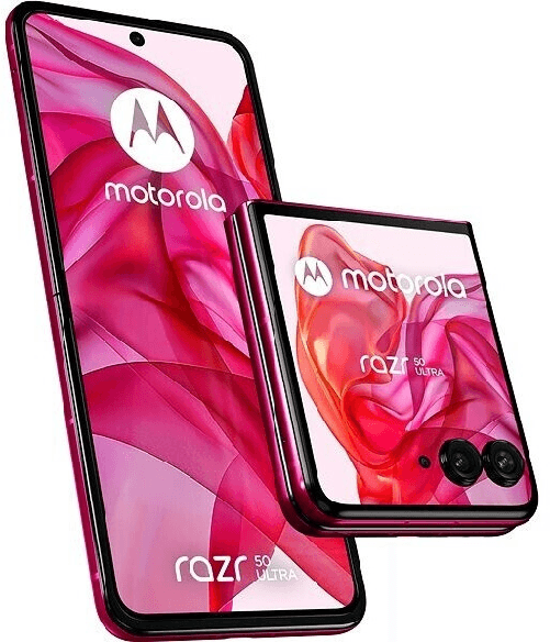 Motorola razr 50 ultra smartphone pieghevole 5g 6.9" 512gb 12gb ram rosa
