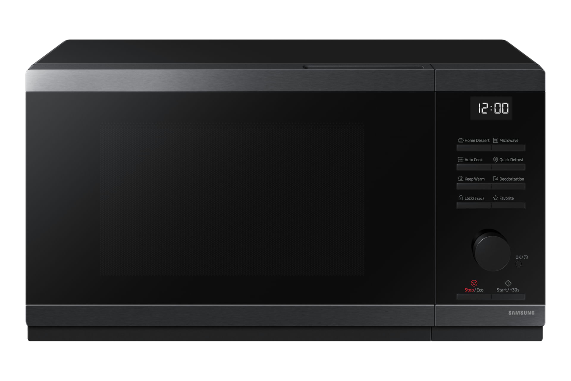 Samsung MS23DG4504AGE1 Forno Microonde Capacita' 23 Litri Potenza 800 Watt con Timer Quick Defrost colore Nero Samsung MS23DG4504AG Nero, Acciaio inox