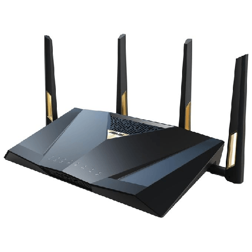 ASUS RT-BE88U router wireless 10 Gigabit Ethernet Dual-band (2.4 GHz/5 GHz) Nero, Grigio