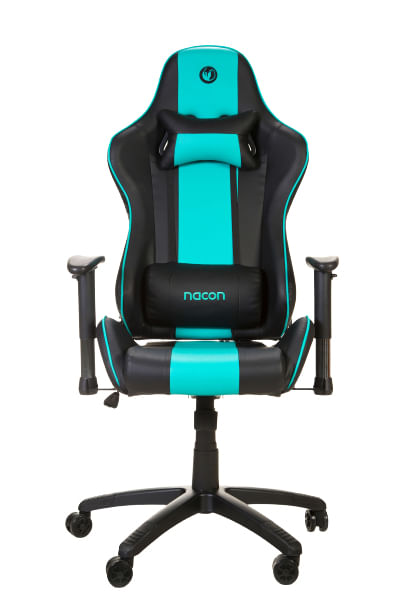 NACON PCCH-550 sedia per videogioco Sedia per gaming universale Seduta imbottita Nero, Turchese