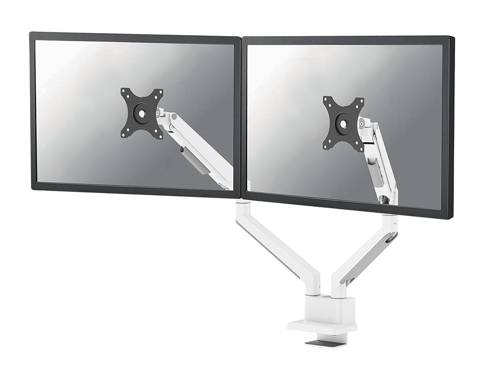 Neomounts DS70-250WH2 Braccio per monitor 17-32" - molla a gas - Topfix - 180°-stop