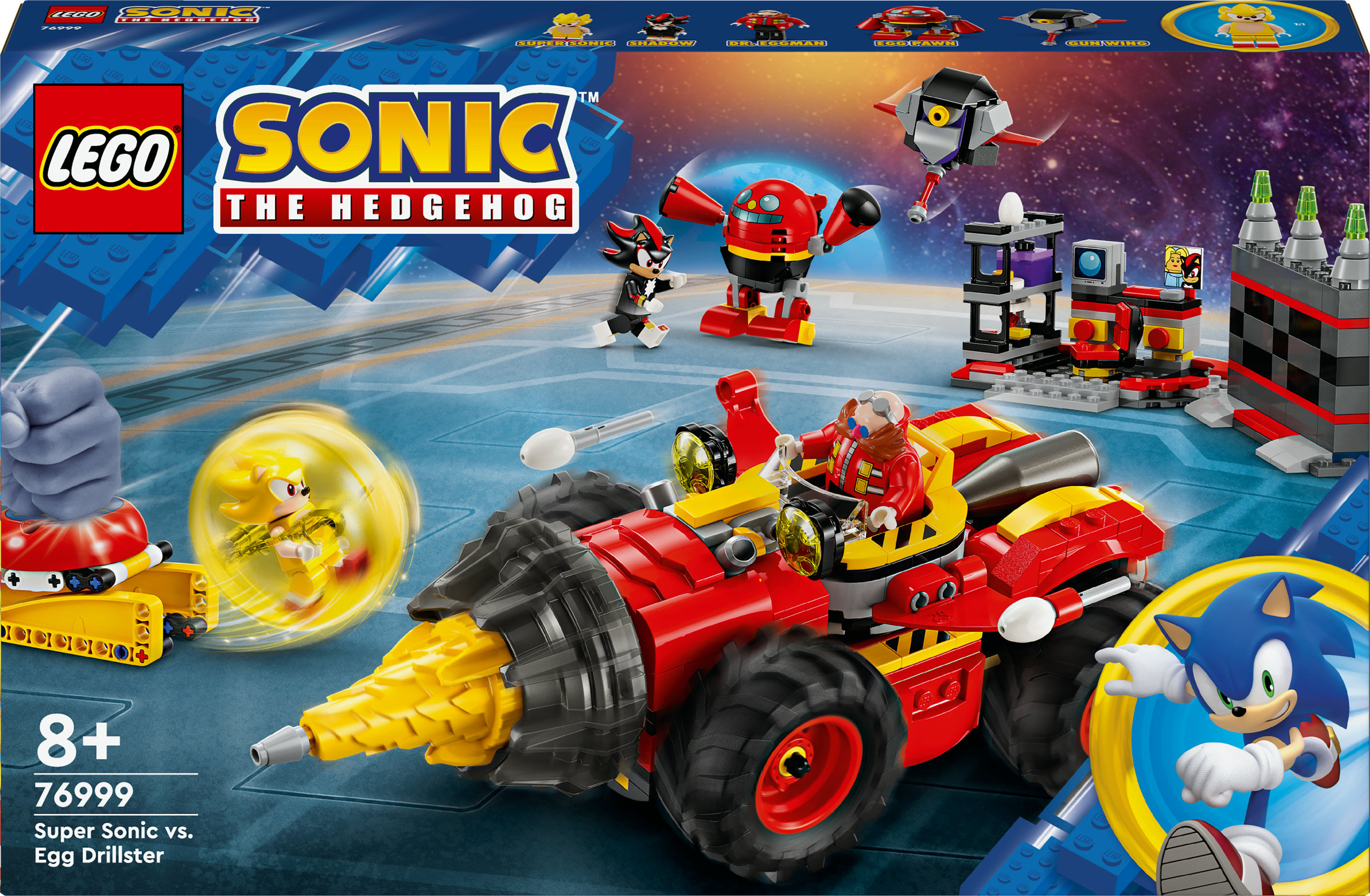 LEGO Super Sonic vs. Egg Drillster