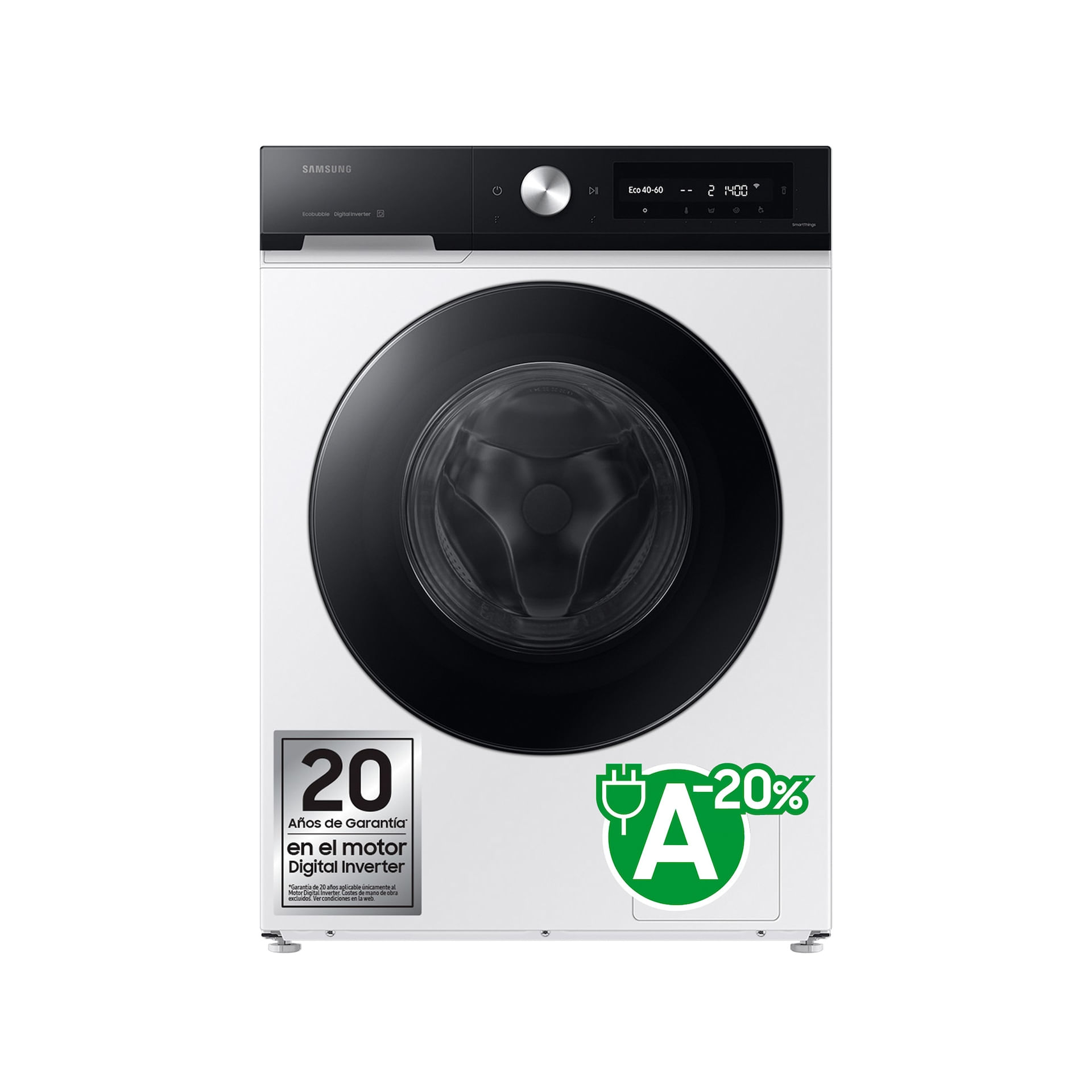 Samsung WW11DB7B94GEU3 Lavatrice 11Kg AI Ecodosatore Classe Energetica A Bianca Samsung Lavatrice BESPOKE AI Ecodosatore 11Kg WW11DB7B94GEU3