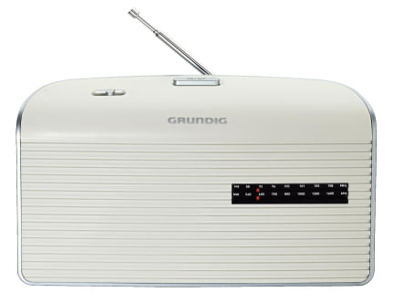Grundig MUSIC60XWS radio Portatile Analogico Bianco