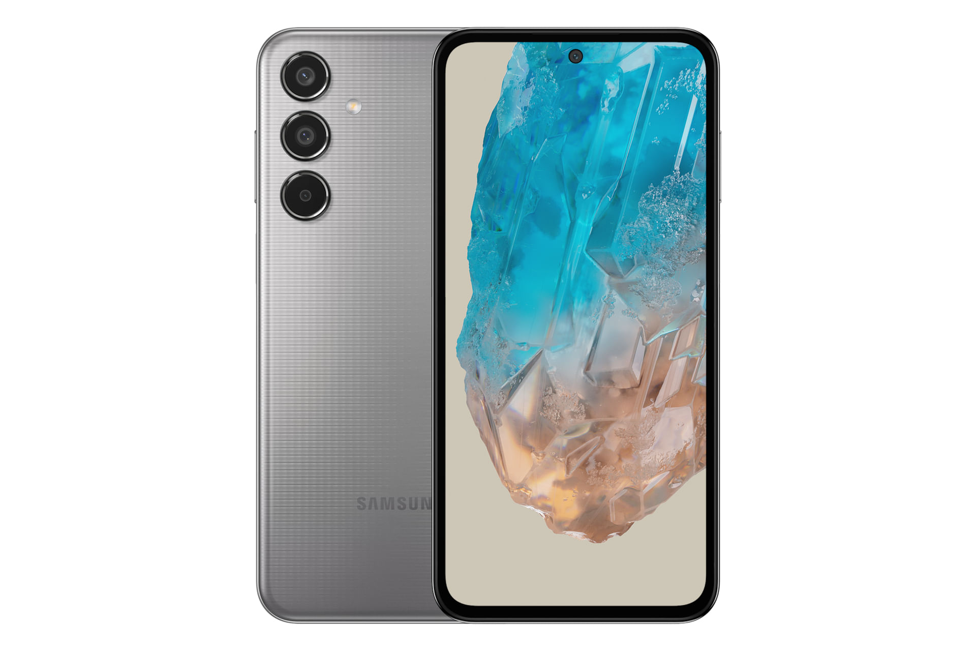 Samsung Galaxy M35 5G 16,8 cm (6.6") Dual SIM ibrida USB tipo-C 6 GB 128 GB 6000 mAh Grigio