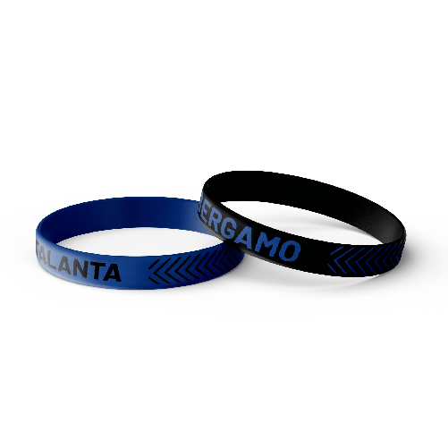 Atalanta B.C. 2 BRACCIALI IN SILICONE ATALANTA B.C.