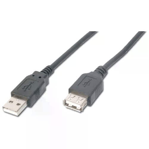 Digitus Cavo Prolunga Usb 2.0 Connettori A-A Connettori Maschio-Femmina - Mt. 3 Colore Nero Goobay 68904 cavo USB USB 2.0 3 m USB A Nero