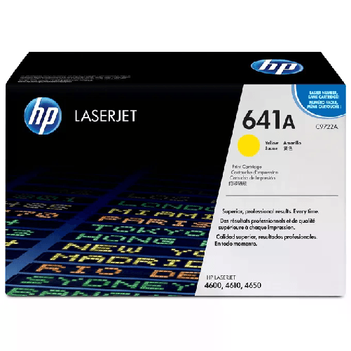 HP 641A Yellow Original LaserJet Toner Cartridge cartuccia toner 1 pz Originale Giallo