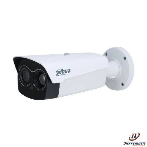Dahua telecamera termica ibrida 4mp ip67 8mm bullet mini rilevamento fumi e incendi