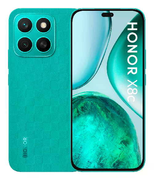Honor X8c 17 cm (6.7) Doppia SIM MagicOS 9.0 4G USB tipo-C 8 GB 256 GB 5000 mAh Verde