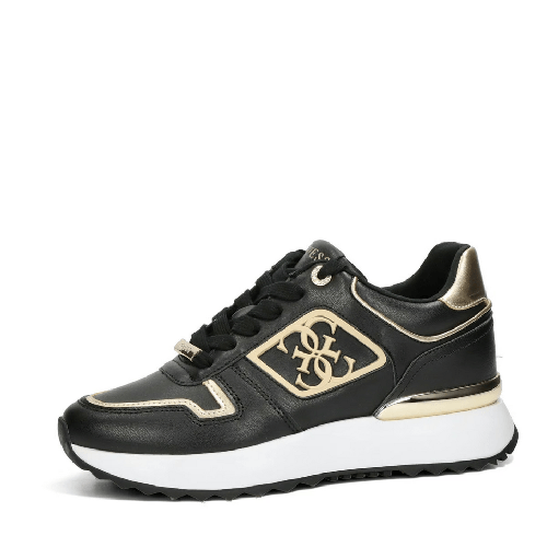 GUESS SCARPE SNEAKERS DONNA GUESS FLJKOYELE12 ECO PELLE NERO ORIGINALE PE Taglia 40,Colore Nero