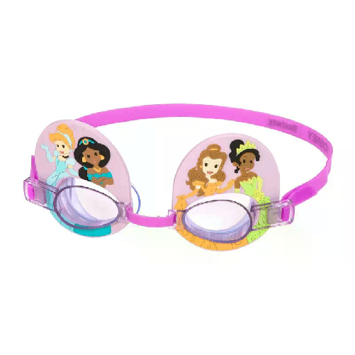 Bestway Occhiali occhialini piscina mare nuoto per bambina anti UV Principesse Disney