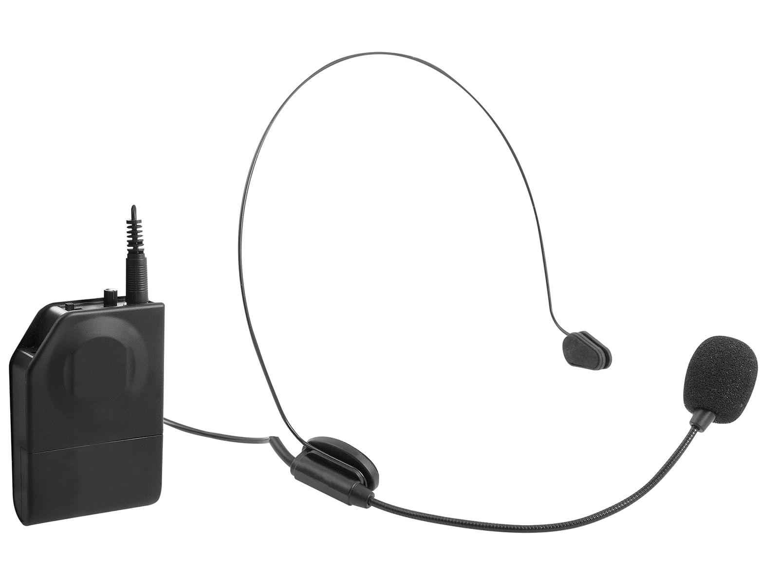 Trevi Microfono Wireless ad Archetto e a Clip con Ricevitore senza Fili Trevi EM 408 R