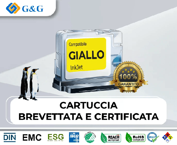 Ink G&G Eps C13T03A44010 603Xl Y 400 Pag
