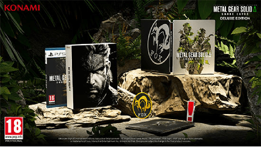 KONAMI Metal Gear Solid Delta Snake Eater Deluxe Edition PS5 EU Prevendita