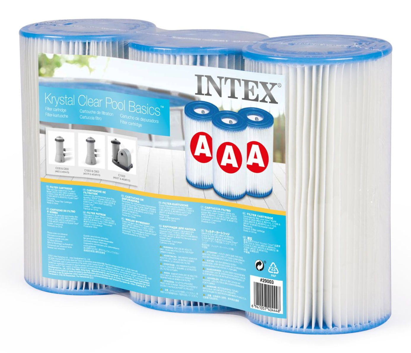 Intex 29003 accessorio per piscina Cartuccia filtrante