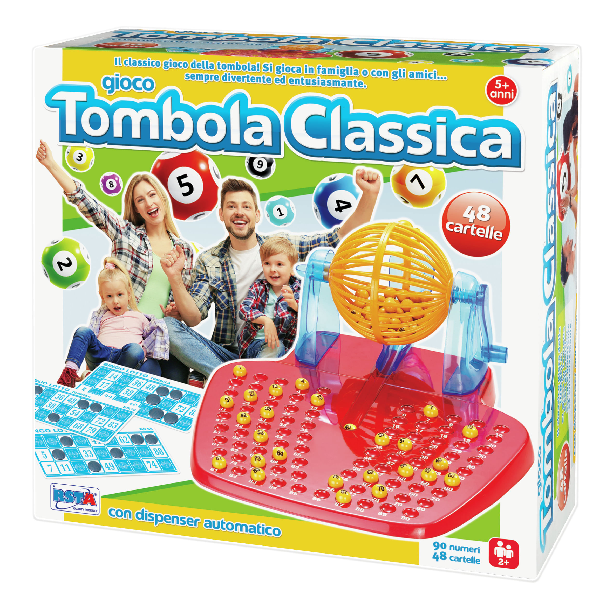 Rst Asia Ronchi Supertoys Gioco Tombola 48 Cartelle RST ASIA Tombola Classica 48 Cartelle