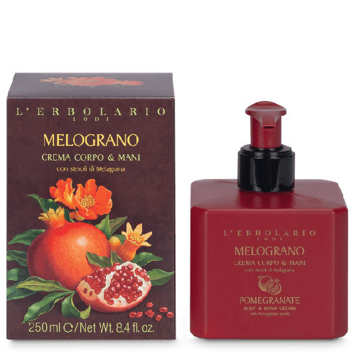 crema corpo & mani 250ml melograno l'Erbolario