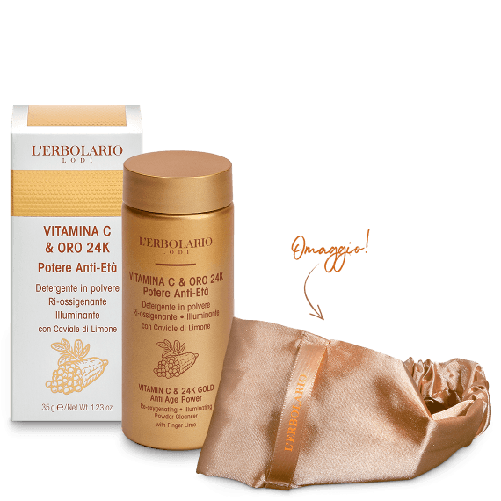 Detergente Viso in Polvere Vitamina C & Oro 24K
