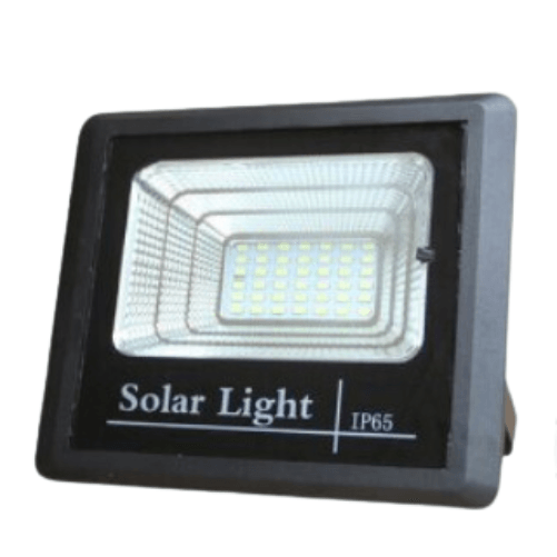 OPTONICA Proiettore led ad energia solare con pannello solare + telecomando luce fredda *** potenza 35 watt