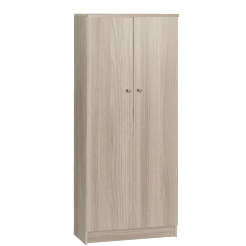 Pidema:Armadio scarpiera multiuso con ripiani regolabili, per scarpe e stivali. Scarpiere armadietto amazon in legno colore olmo a prezzi scontati