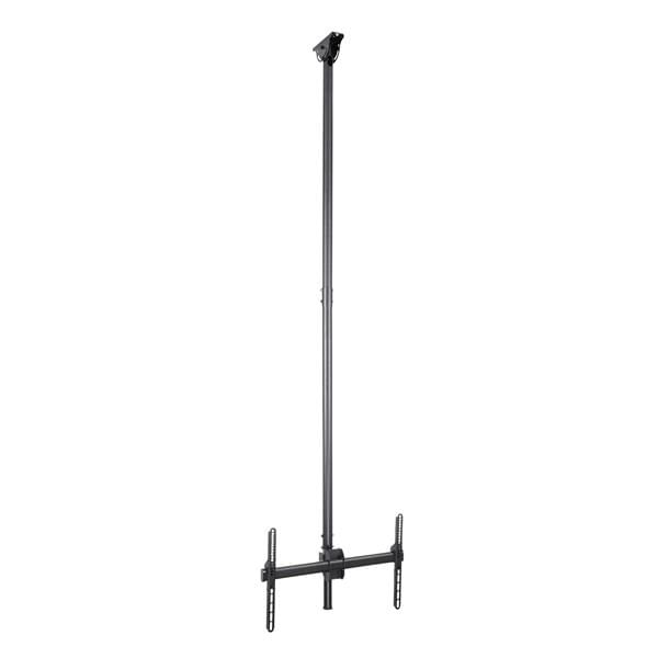 StarTech.com Supporto da soffitto per TV - Staffa per TV a schermo singolo con lunga asta telescopica regolabile - Inclinabile / girevole - Staffa VES