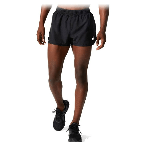 Asics Pantaloni Corti Sportivi da Uomo Asics Core Split Nero