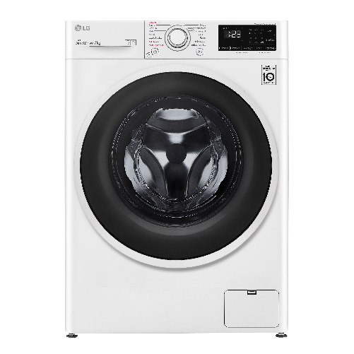 LG F2WV3S7SHE Lavatrice slim 7kg AI DD, Classe D, 1200 giri, Vapore