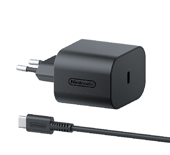 Nintendo 10015096 Caricabatterie per dispositivi mobili Console portatile Nero AC Interno