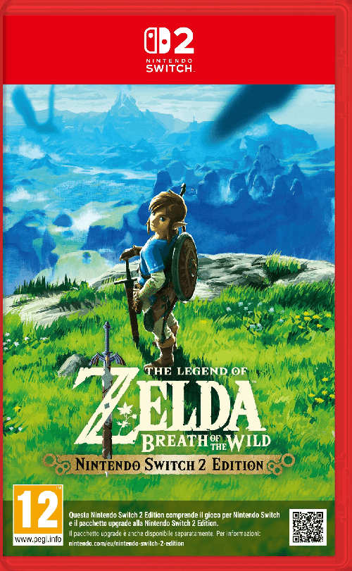 Nintendo The Legend Of Zelda: Breath Of The Wild - Switch 2 Edition Tedesca, DUT, Inglese, ESP, Francese