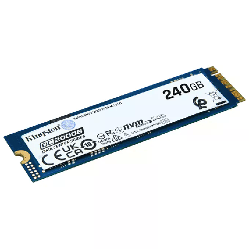 KINGSTON TECHNOLOGY Kingston DC2000B SSD M.2 2280 PCIe 4.0 NVMe 240GB per Server Enterprise 4500 MB-s