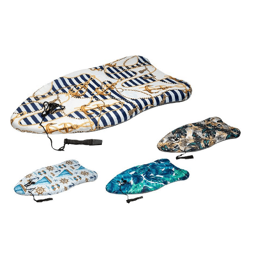 TrAdE Shop Traesio Tavoletta Mare Eps 84 Cm Bodyboard Surf Decori Assortiti Con Corda Per Caviglia 3501026 -